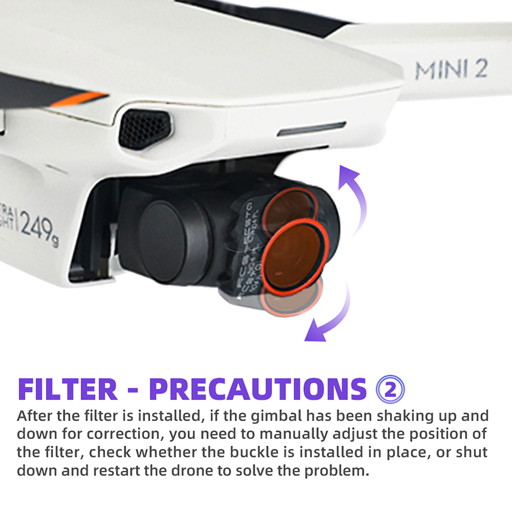 DJI Mini 2 Camera Lens Filter  - огляд і ціна Drone Ndvi
