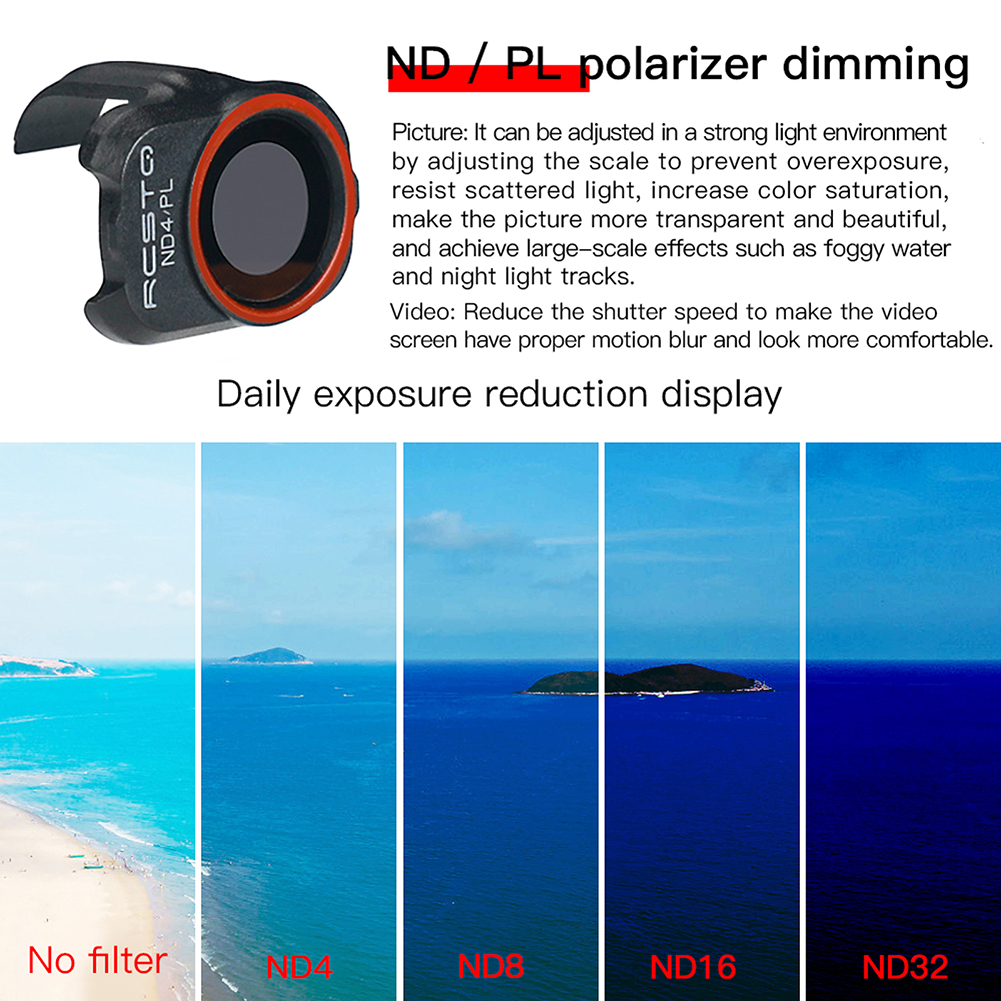 DJI Mini 2 Camera Lens Filter  - огляд і ціна Drone Ndvi