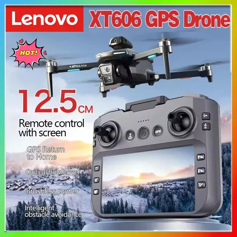 Lenovo XT606 MAX GPS Drone 4k  - огляд і ціна Drone Multispectral