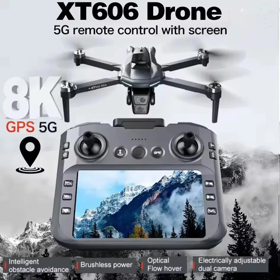 Lenovo XT606 MAX GPS Drone 4k  - огляд і ціна Drone Multispectral