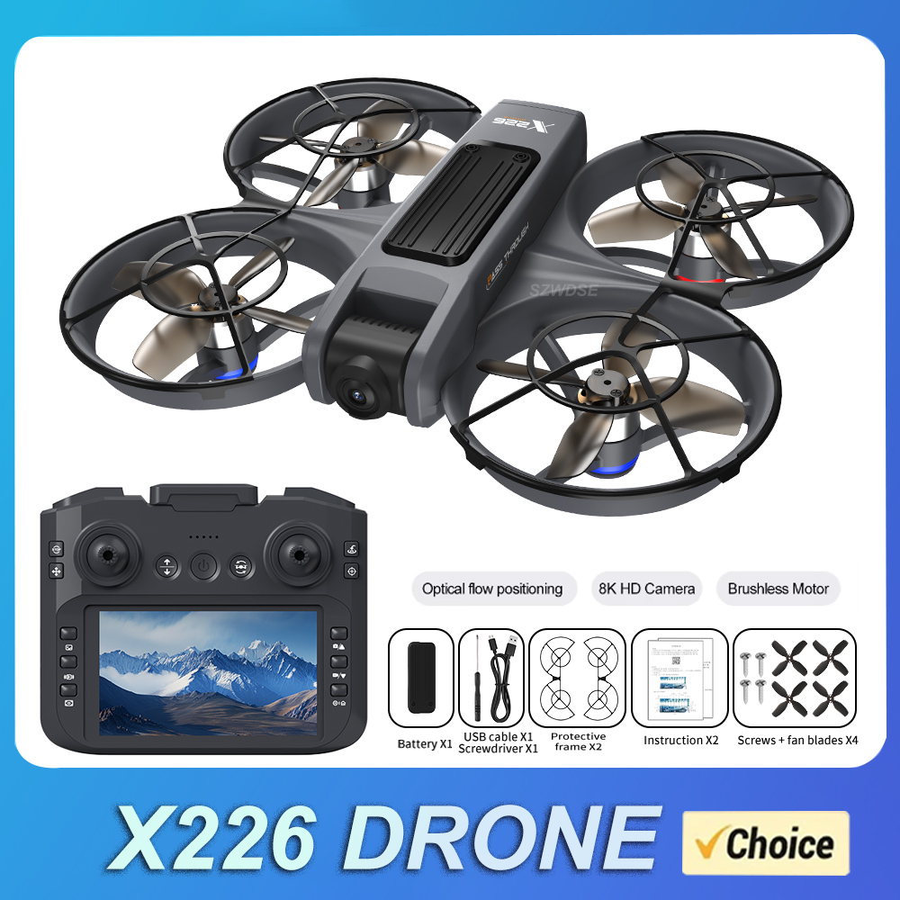 NEW X226 RC Drone 2.4G 5G WIFI - огляд і ціна Drone Cinematic