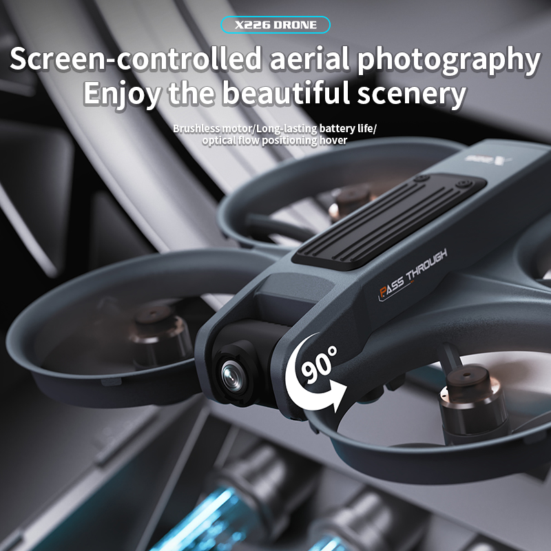 NEW X226 RC Drone 2.4G 5G WIFI - огляд і ціна Drone Cinematic
