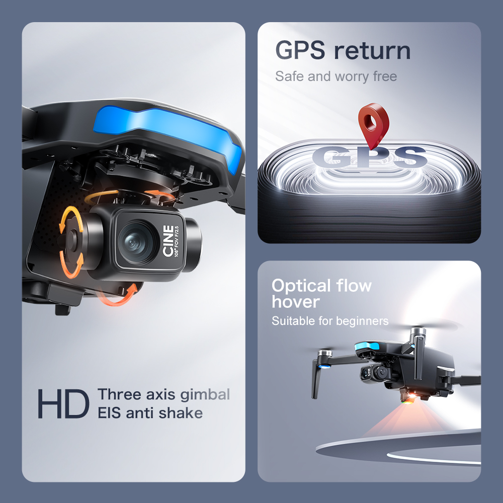 Lenovo GPS S-X1 Drone Three-ax - огляд і ціна Drone Thermal Imaging