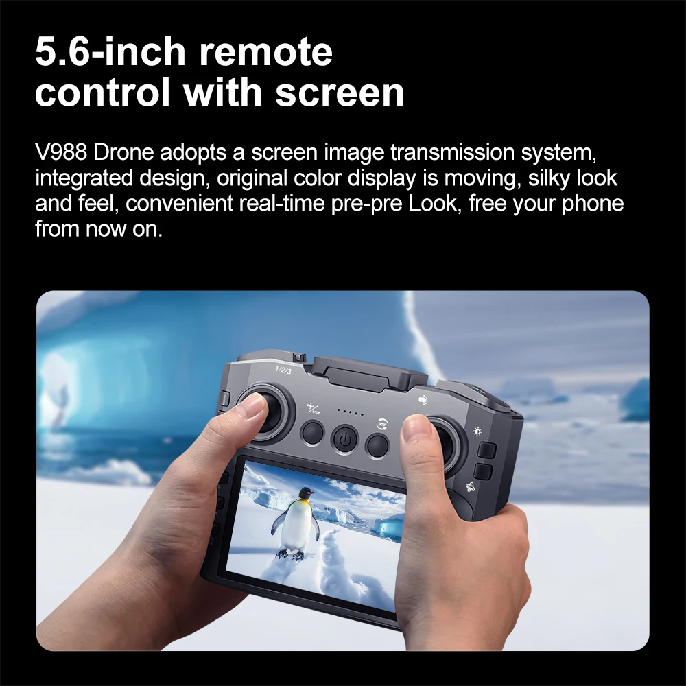 Lenovo V988 Drone 8K HD Dual C - огляд і ціна Drone Thermal Imaging