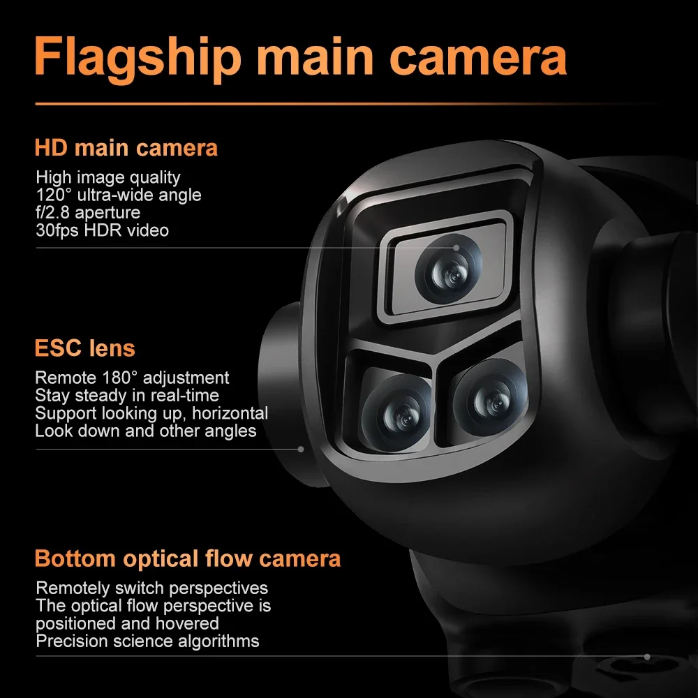 Lenovo V988 Drone 8K HD Dual C - огляд і ціна Drone Thermal Imaging