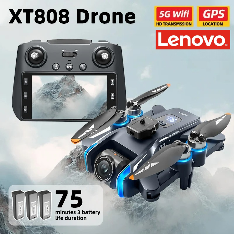 Lenovo XT808 Pro MAX Drone 4K  - огляд і ціна Drone Multispectral